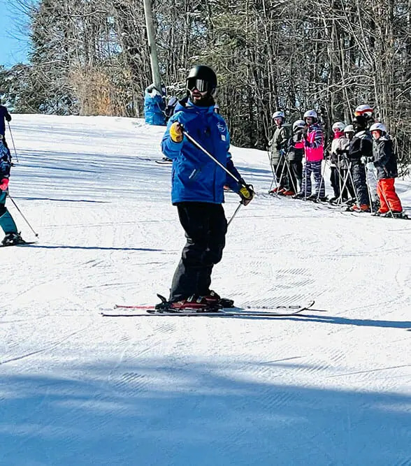 Centre Vorlage - Snow School Image